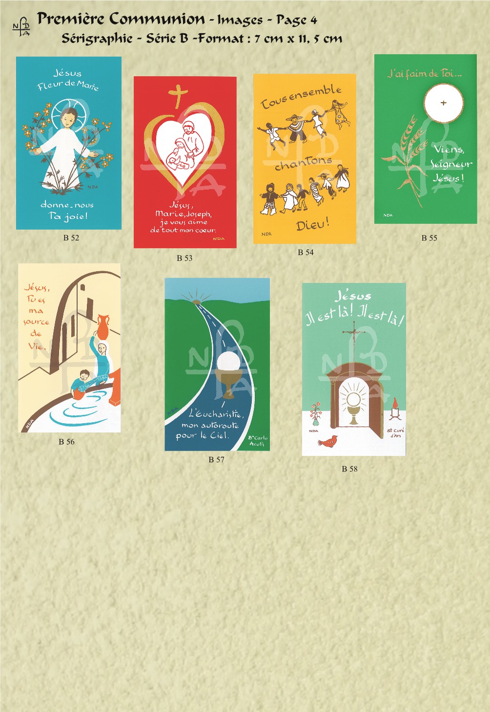 Abbaye Argentan Images Première Communion page 4